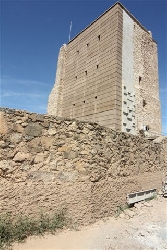 Reconstruction du Donjon de La Muela 