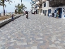 Natural stone setts, combined stones